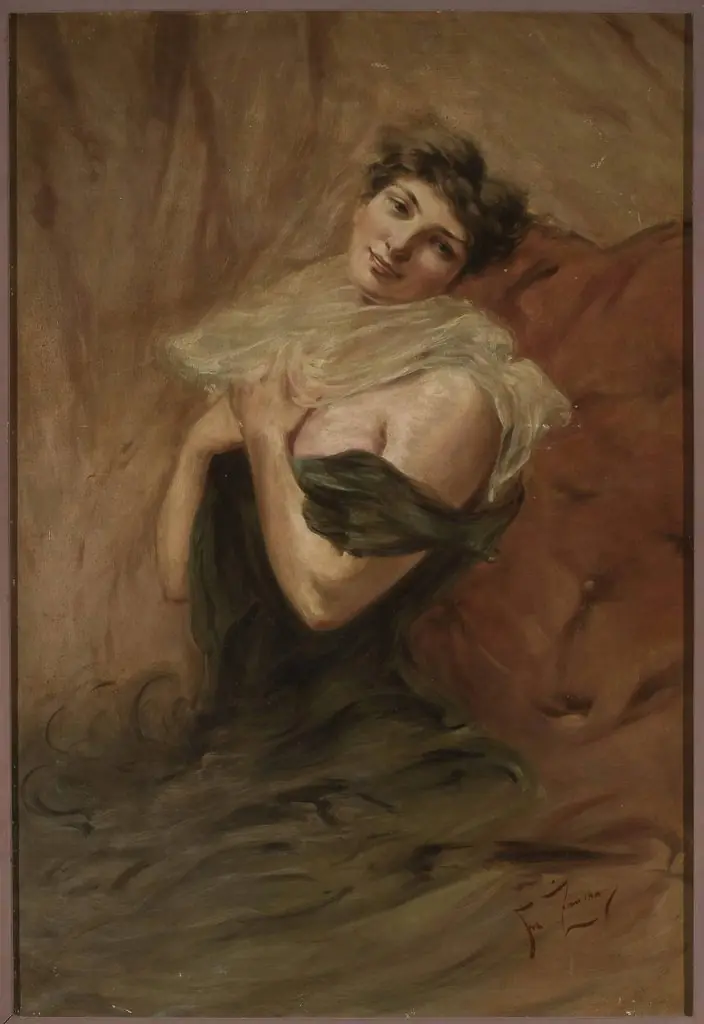 Portrait of a young woman