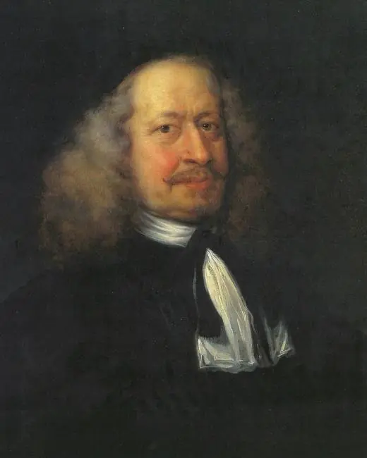 Portrait of Adam Olearius, Librarian to the Court at Gottorp