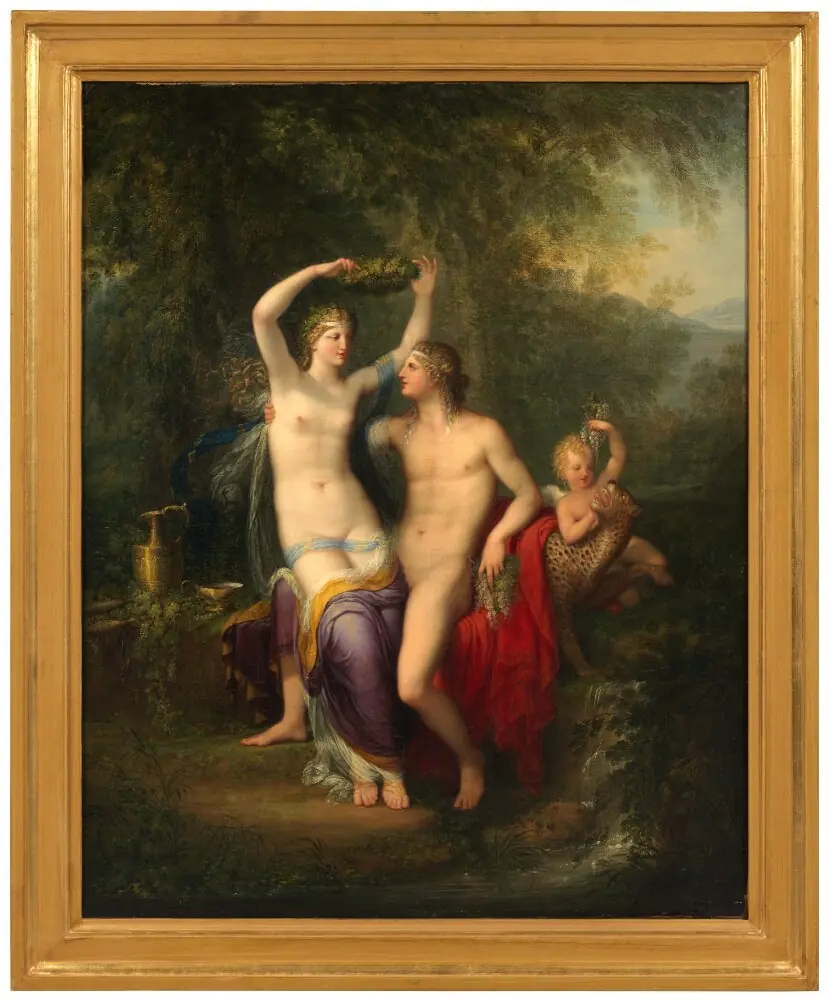 Dionysos (Bacchus) and Ariadne