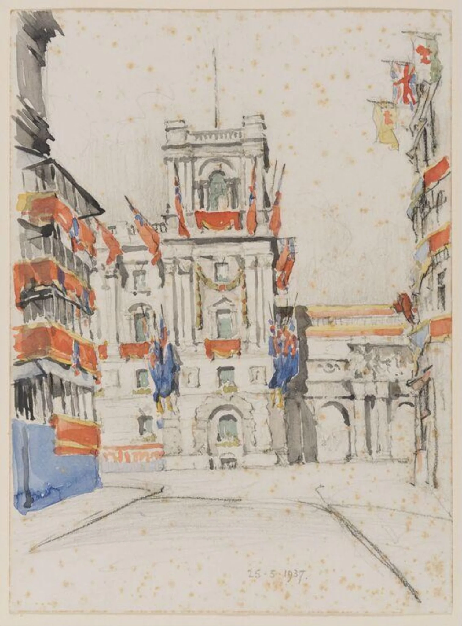 Foreign Office with stands