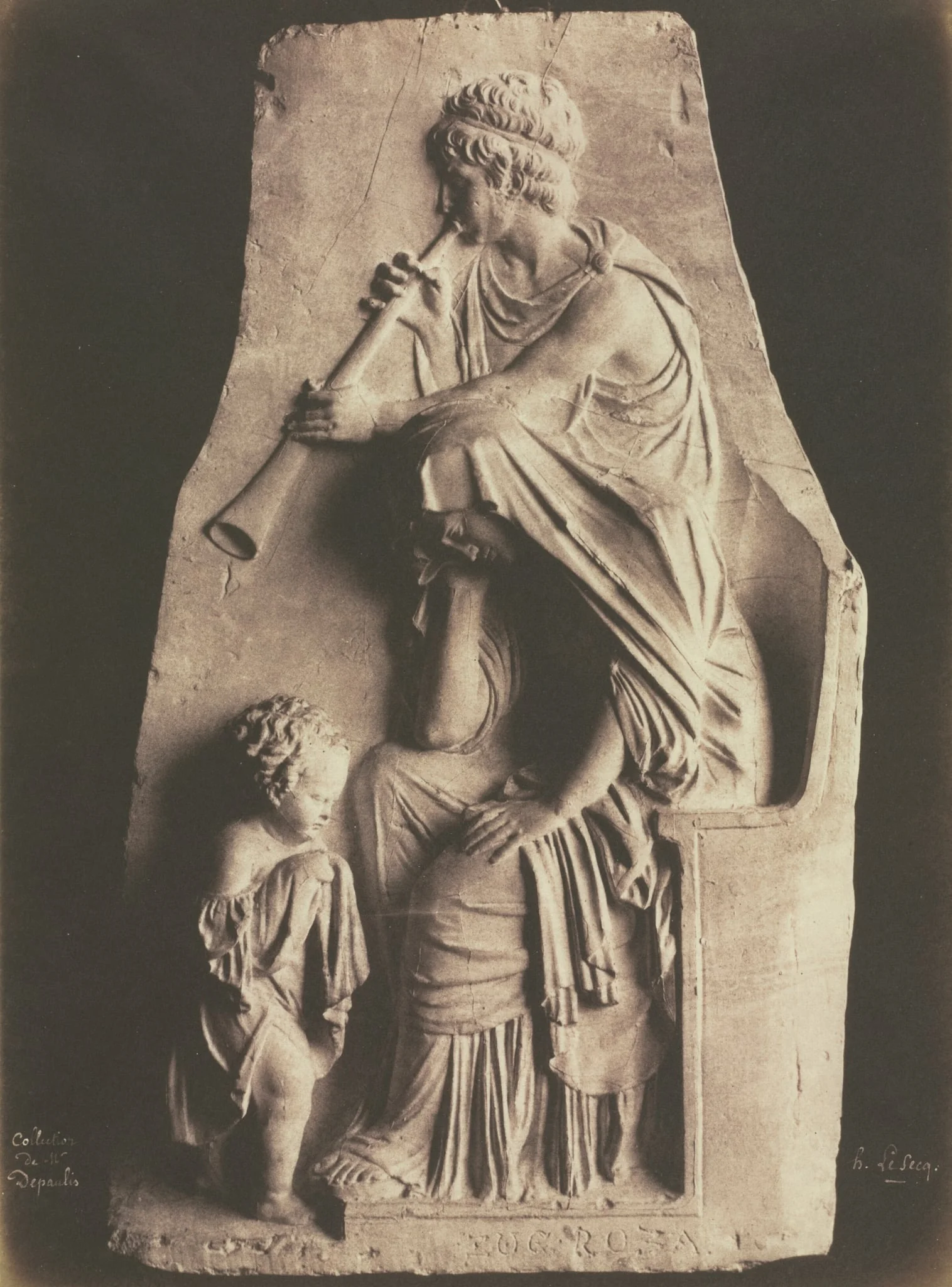 Plaster Cast from the Depaulis Collection, by Henri Le Secq, 1854