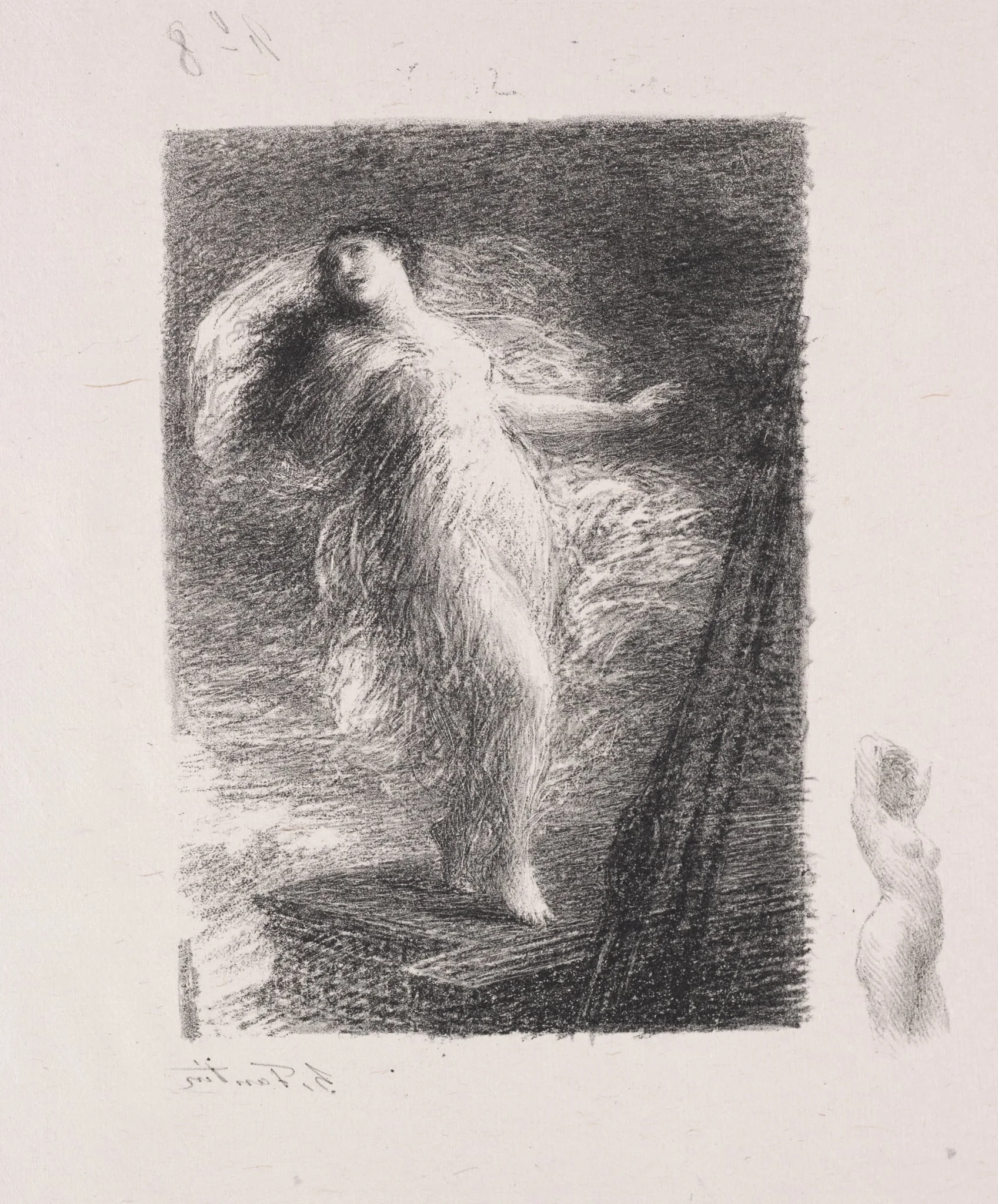 La jeune Tarentine, by Henri Fantin-Latour, 1903