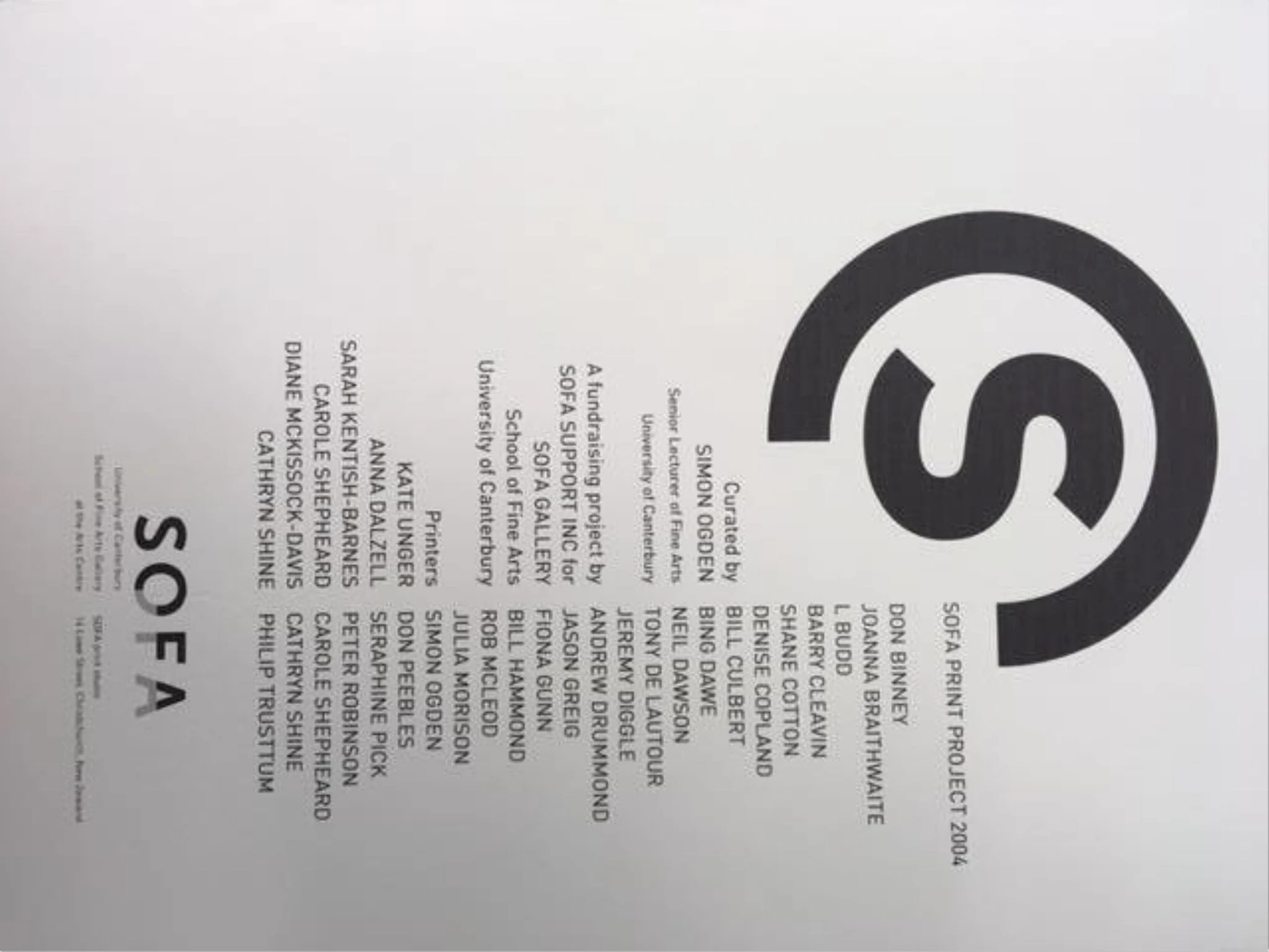 Contents list, by Unknown, 2004