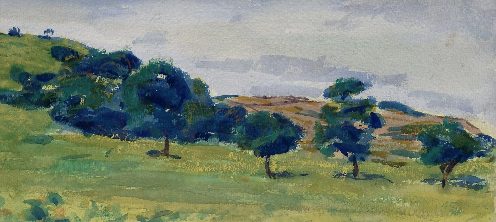 Landscape in Brittany