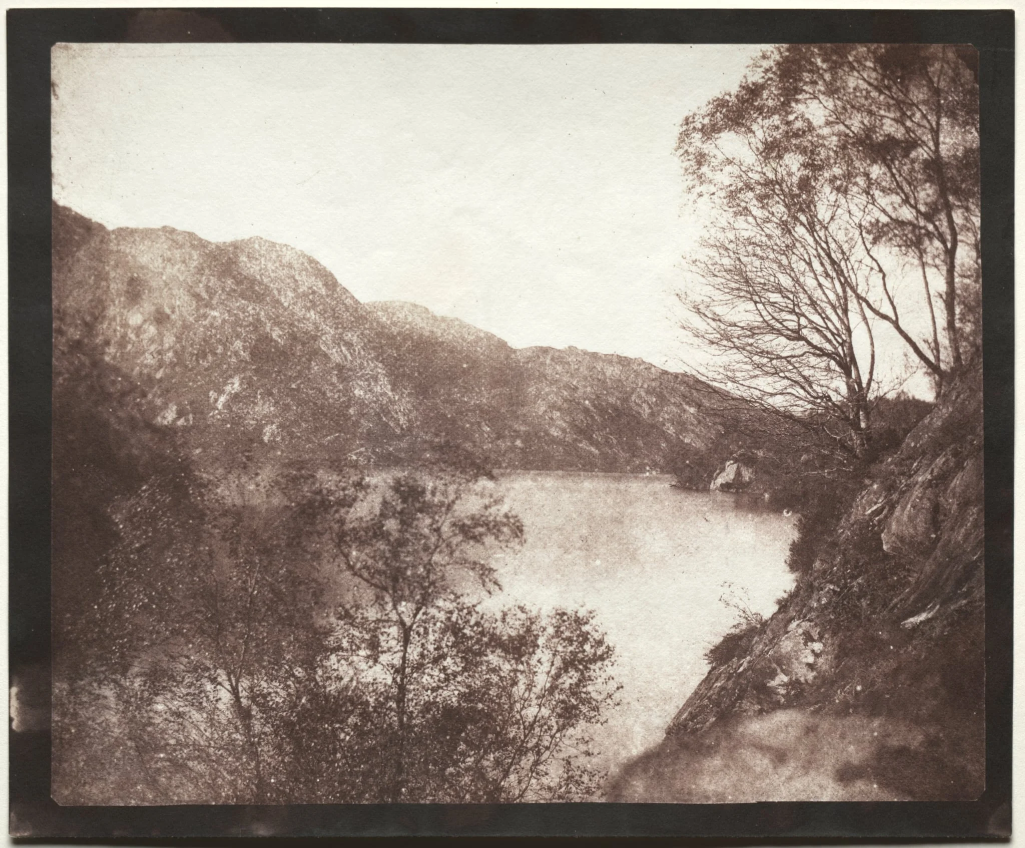 Loch Katrine, by William Henry Fox Talbot, 1844