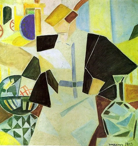 Woman at the Cafe