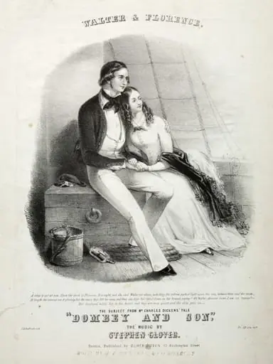 Walter and Florence - Sheet Music Cover