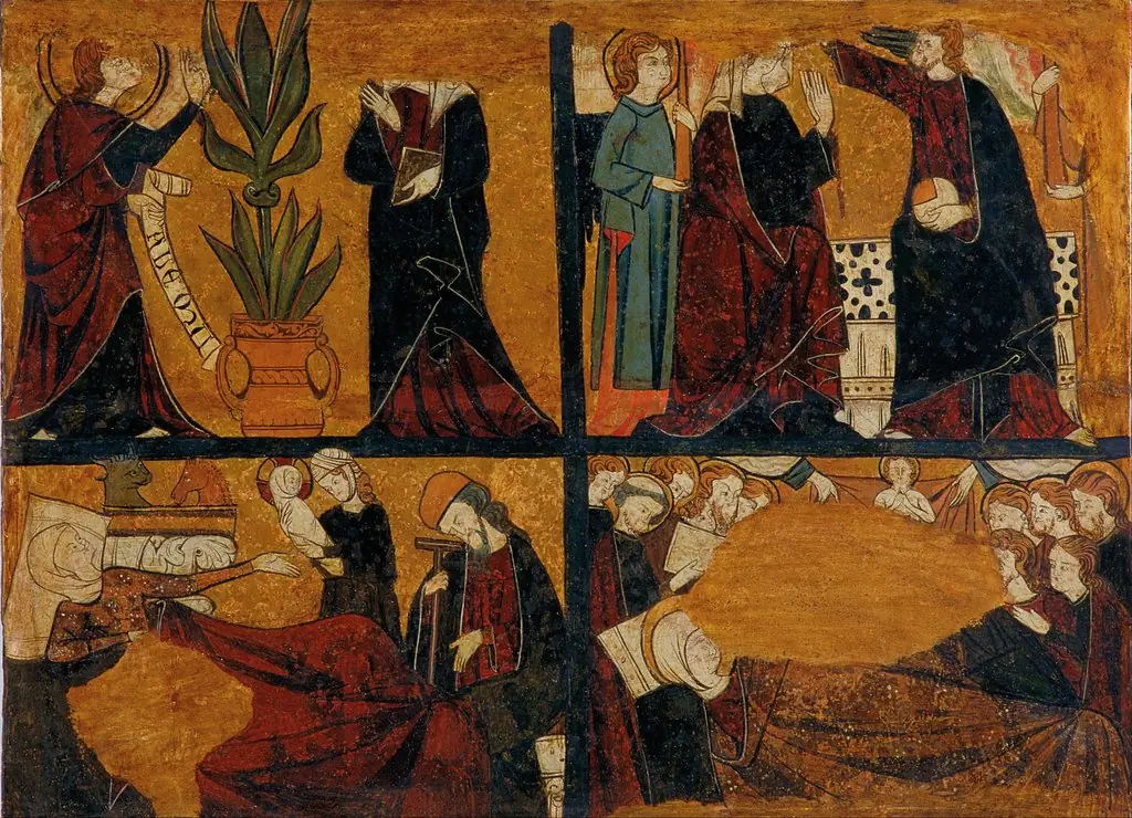 Annunciation, Nativity, Dormition and Coronation of the Virgin