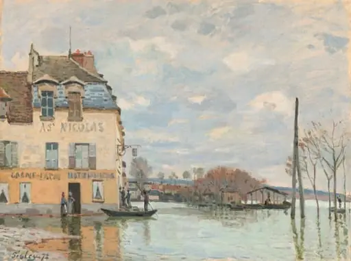 Flood at Port-Marly