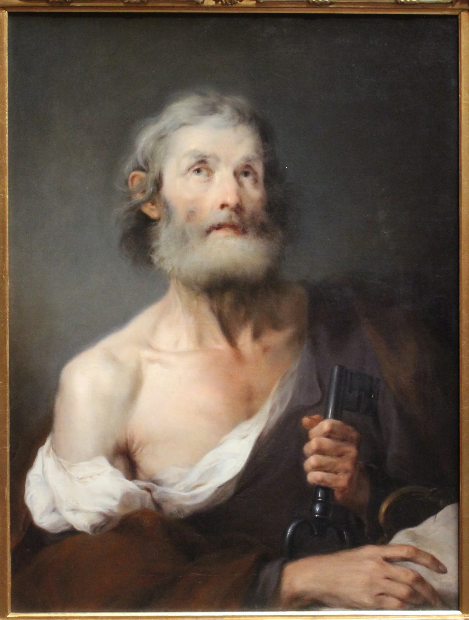 The apostle Peter, by Giuseppe Nogari, oil, 1743