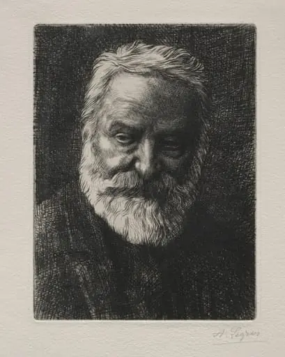 Portrait of Victor Hugo (2nd Plate)