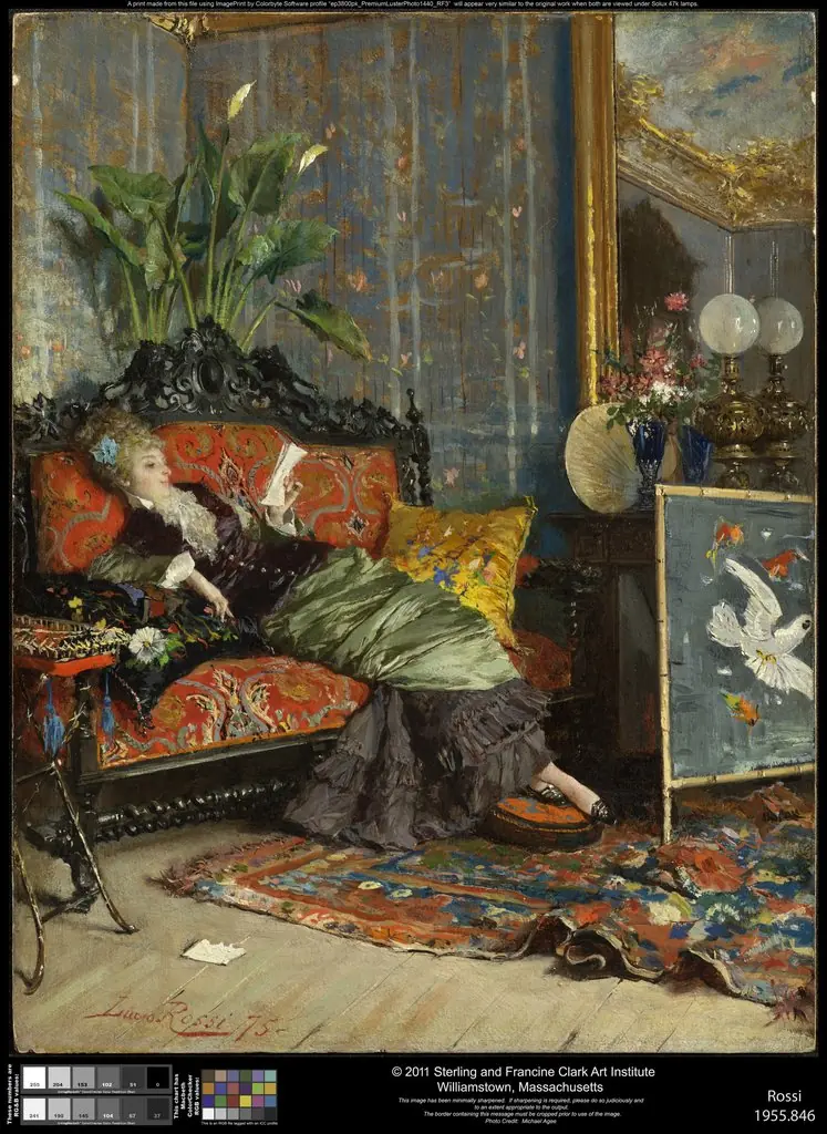 Young Woman Reading