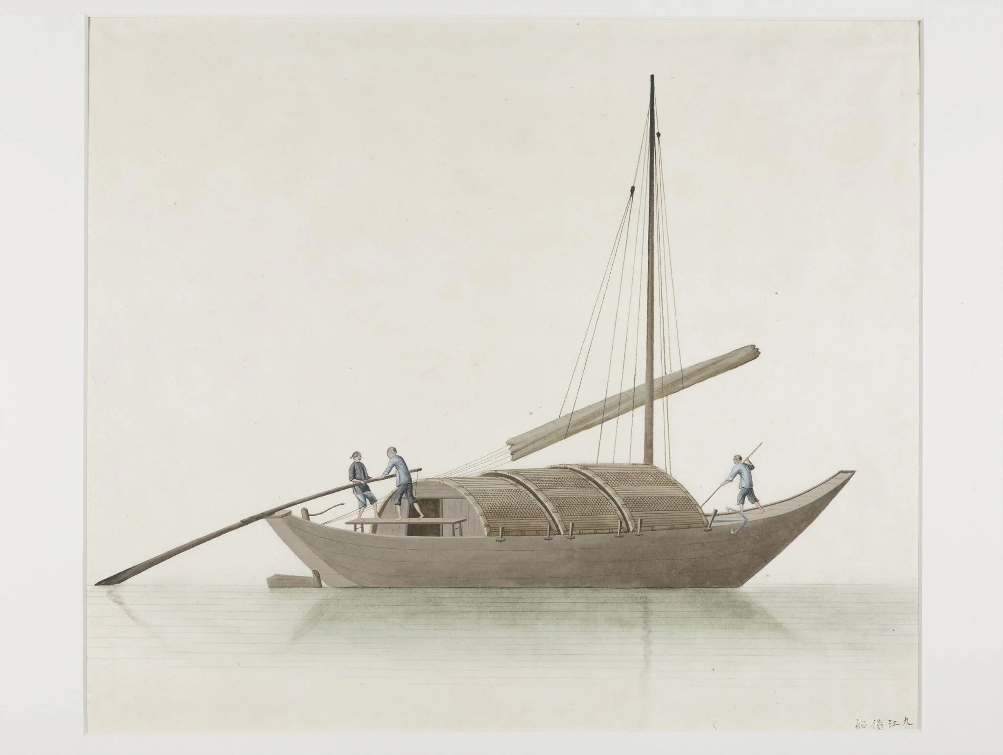 Jiu Jiang Huo Chuan, by Unknown, paint, 1810