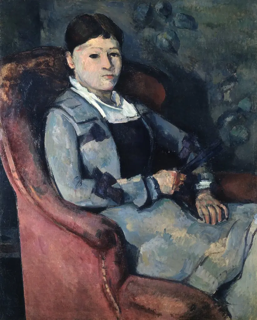 Portrait of Mme. Cézanne