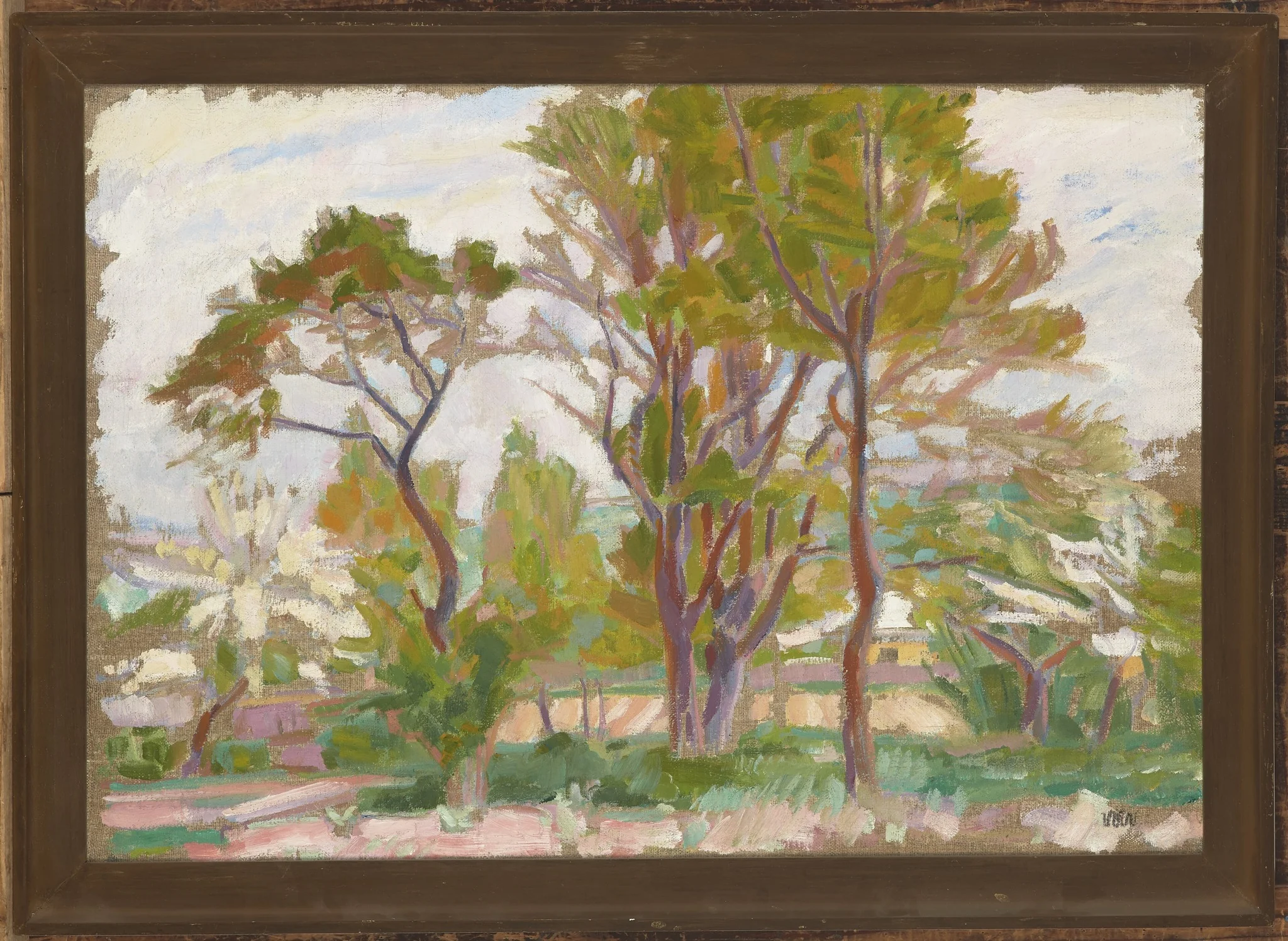 Landscape with Trees