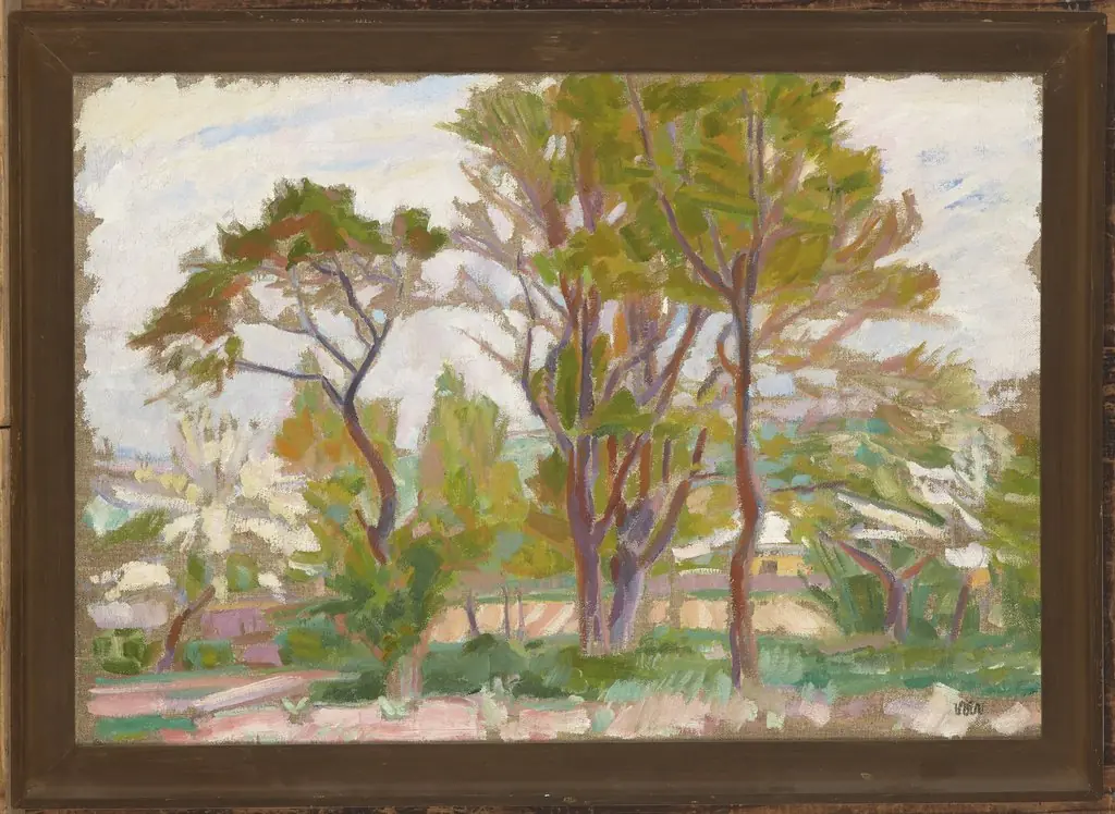 Landscape with Trees