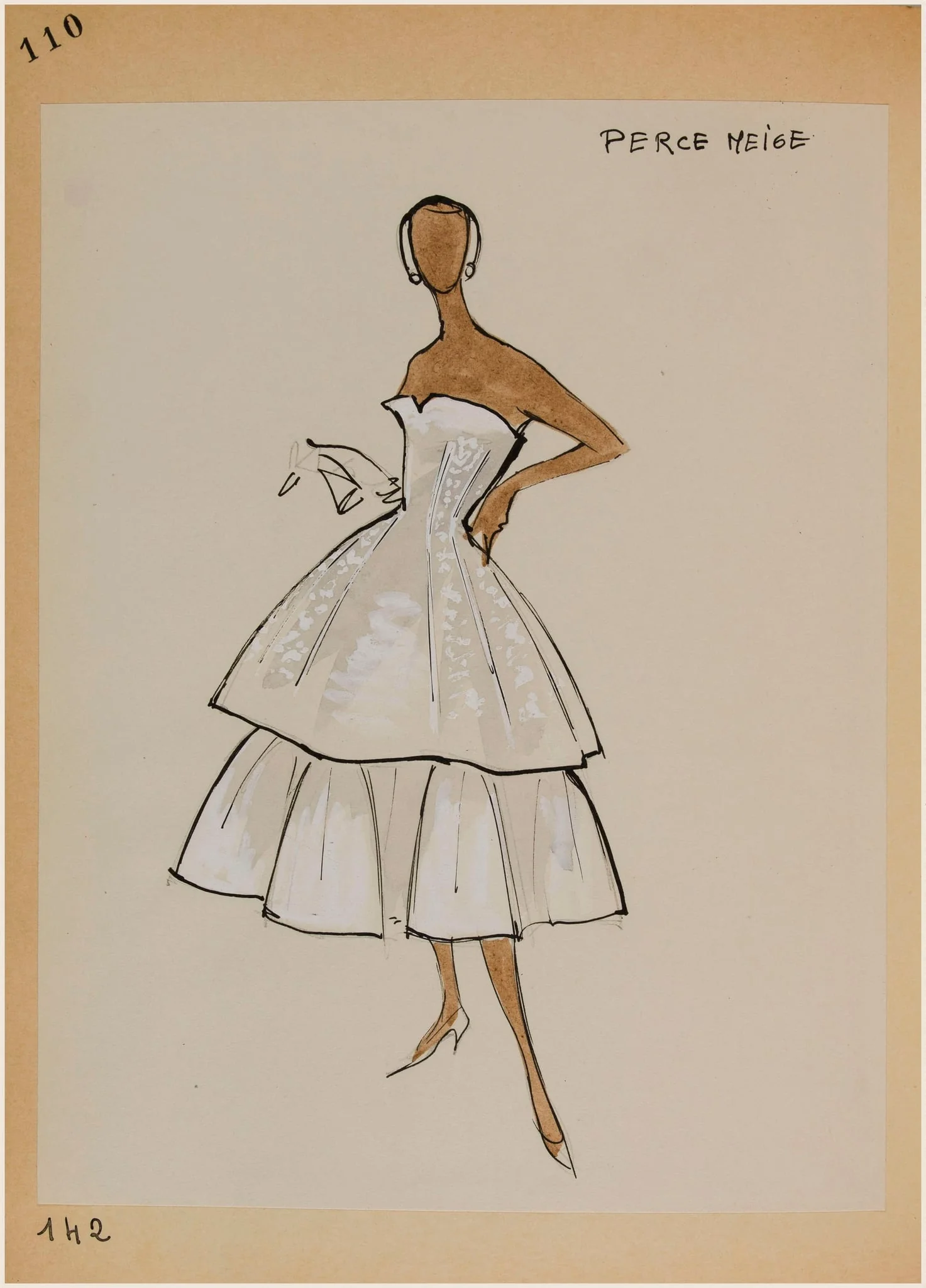 Perce-neige, by Marie-Louise Carven, 1956