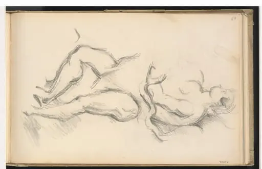 Study of the Allegorical Figure of the Genius of Health from Rubens' "The Birth of Louis XIII at Fontainbleau"