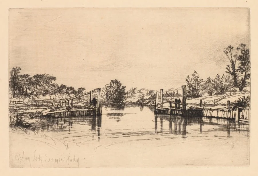 Egham Lock