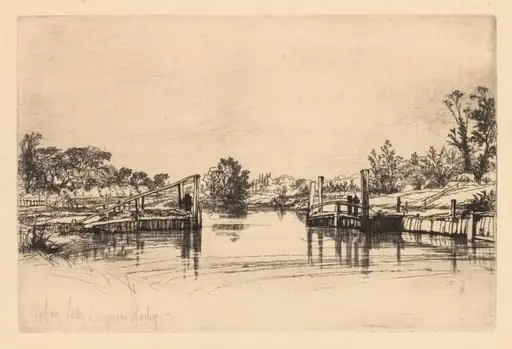 Egham Lock