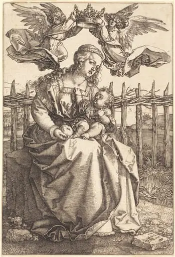 The Virgin and Child Crowned by Two Angels