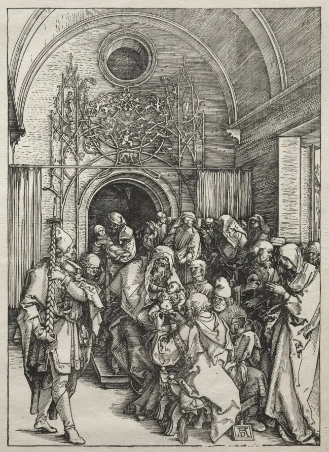 Life of the Virgin:  The Circumcision, by Albrecht Dürer, 1504