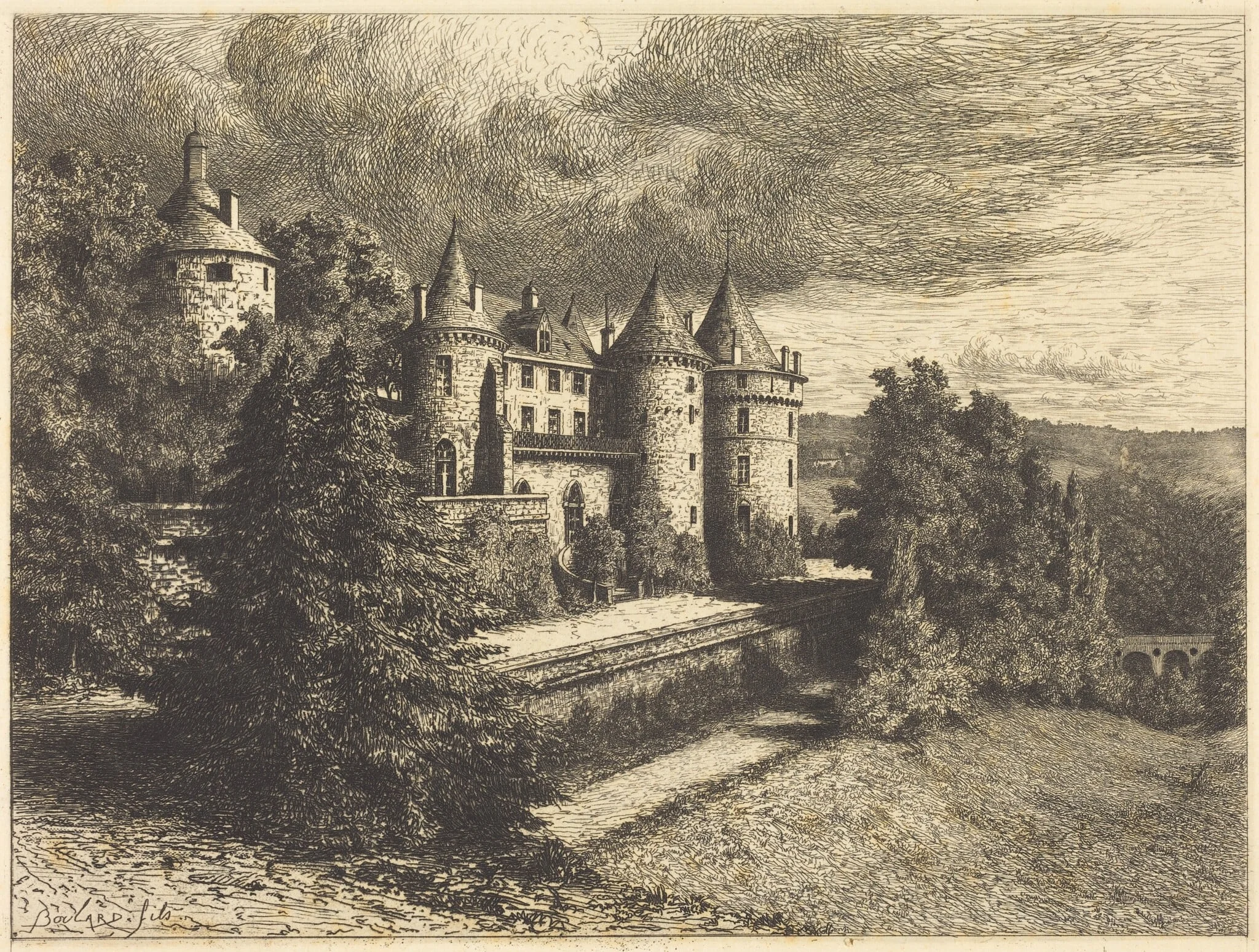 Château on a Rise