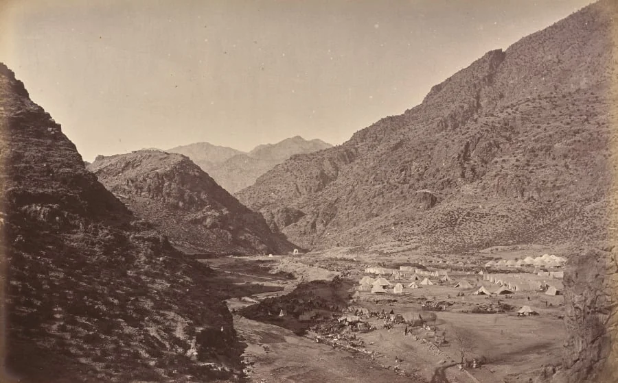 Ali Musjid and Camp, by John Burke, 1879
