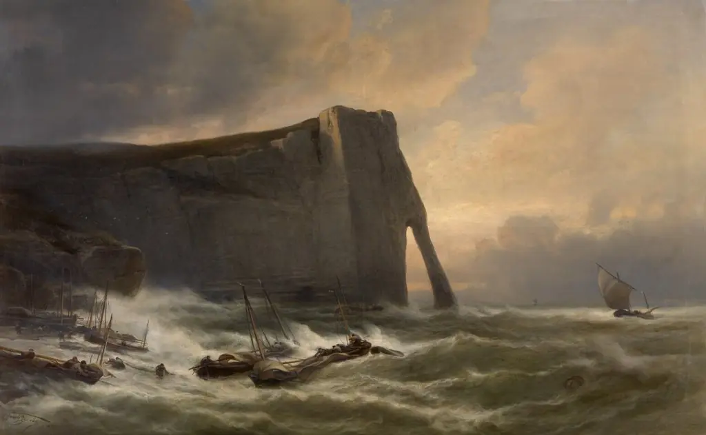 Porte d' Aval in Etretat