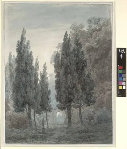In the Gardens of the Villa Pamfili, Rome
