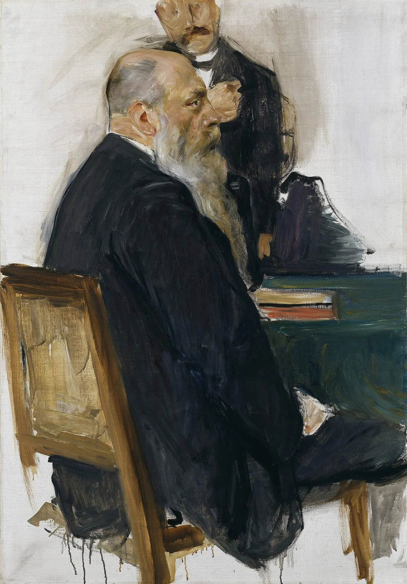 Professor Max Eugen Hermann Dennstedt, by Max Liebermann, oil, 1905