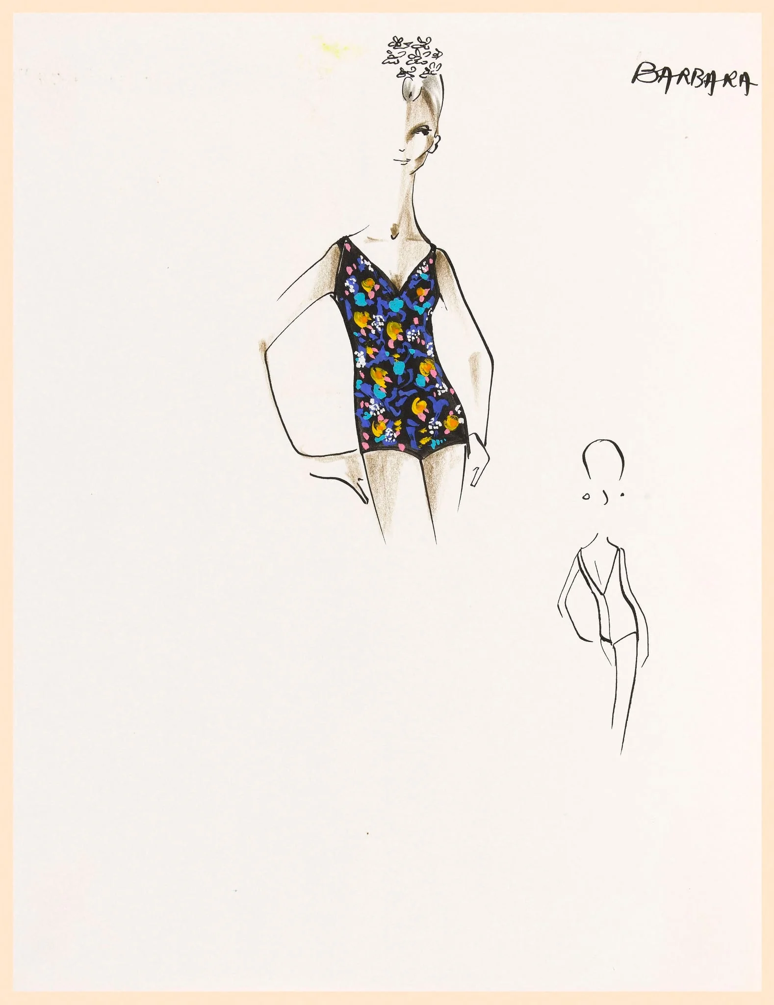 Barbara, by Carven, 1964