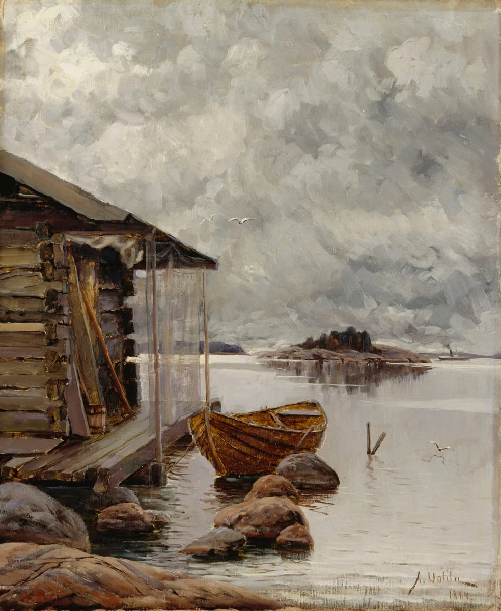 Nuottakota, by Aukusti Uotila, unspecified