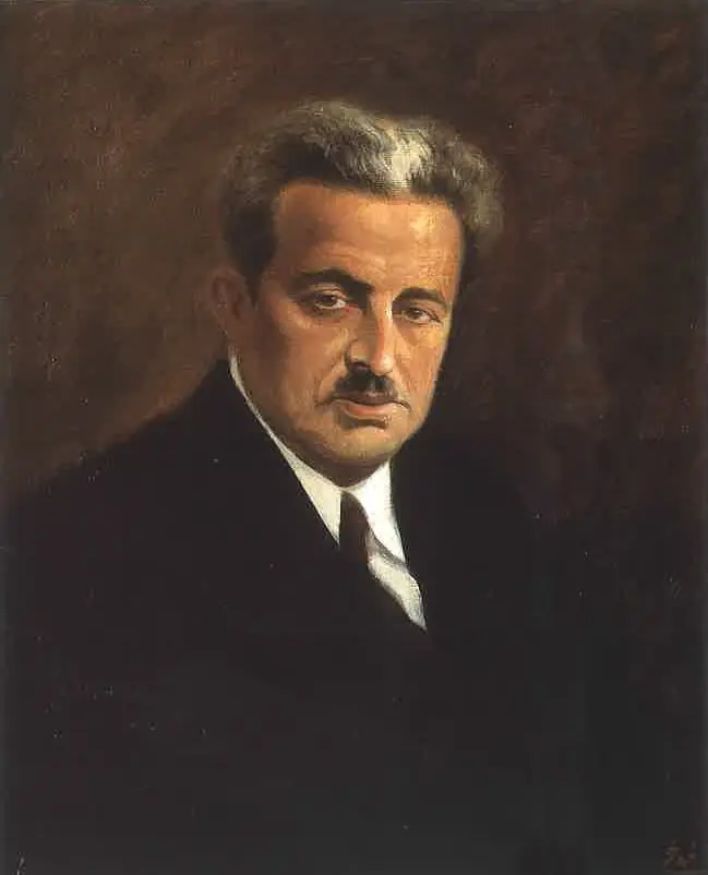 Portrait of Amin Al-Rihani