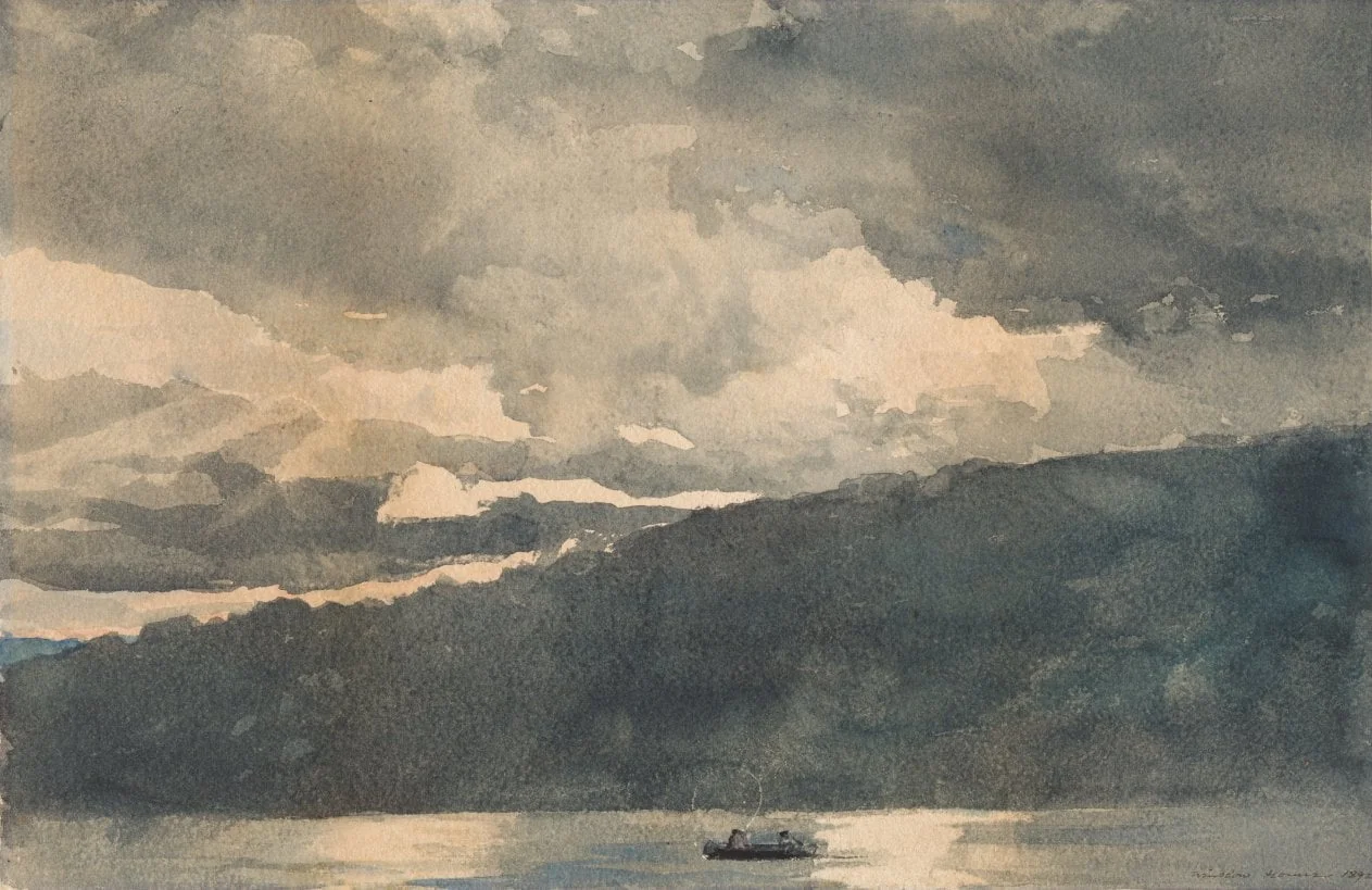 Mink Lake, Adirondacks, by Winslow Homer, 1892