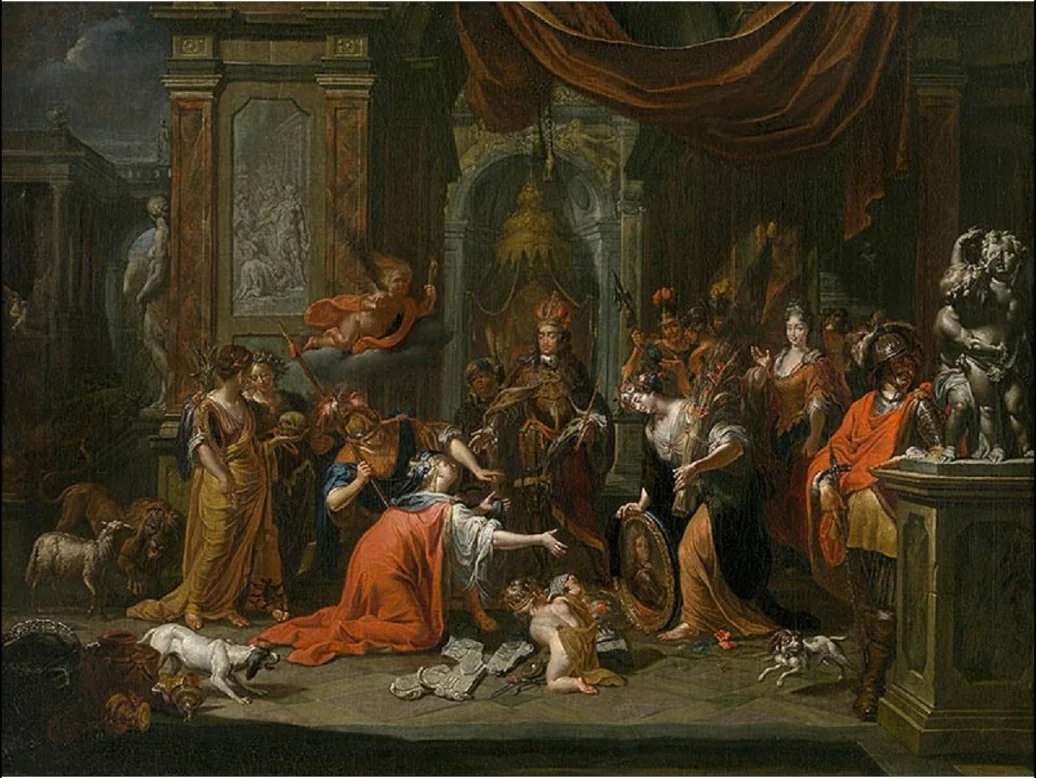 The City of Antwerp pay tribute to the Austrian dynasty