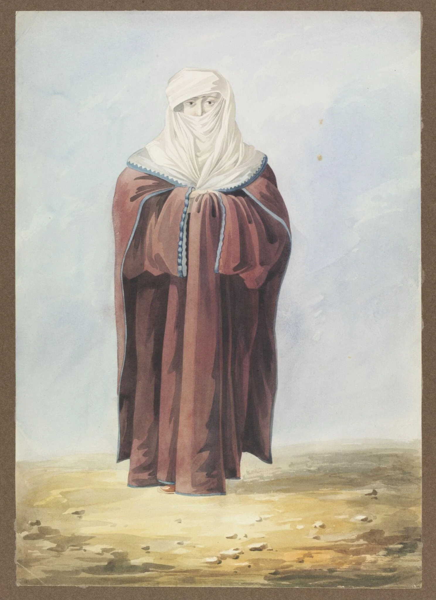 A Turkish lady in Walking Dress