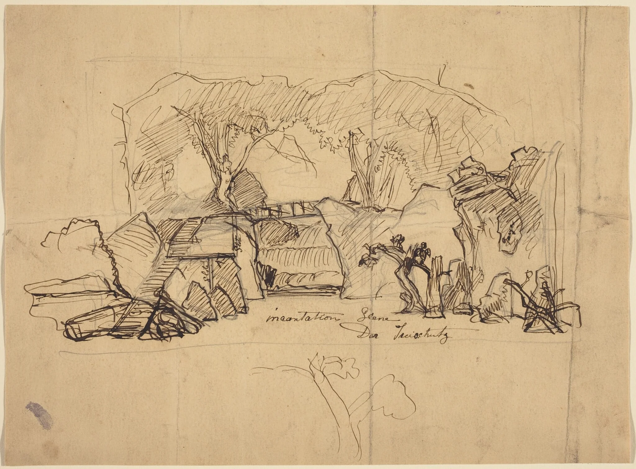Incantation Scene from "Der Freischutz"