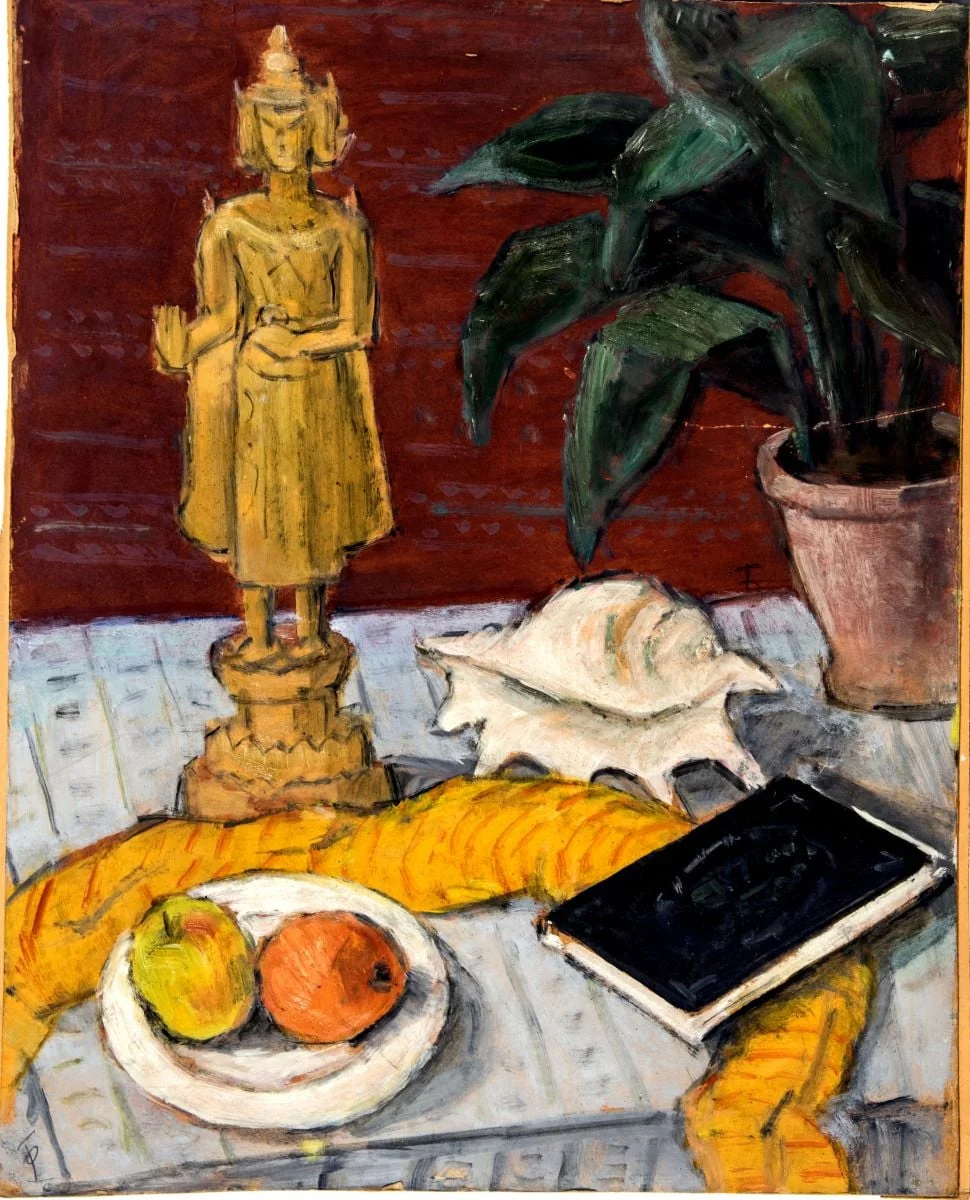 Natură moartă cu obiecte, by Theodor Pallady, unspecified