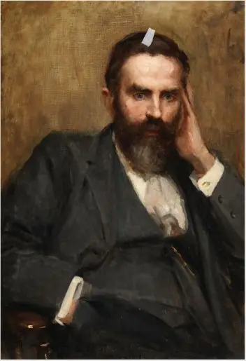 Portrait of T.W. Russell, Vice-President, Department of Agriculture and Technical Instruction