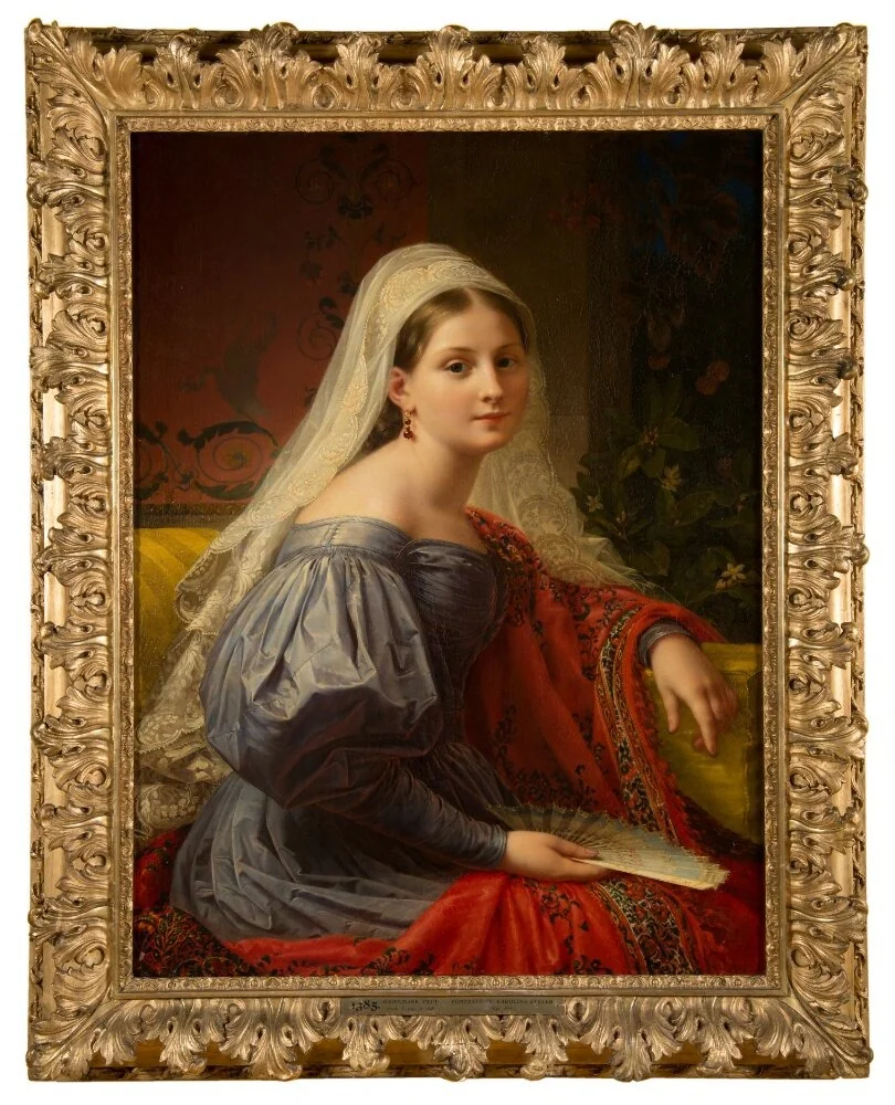 Karolina Bygler. Model to the Sculptor Johan Niclas Byström
