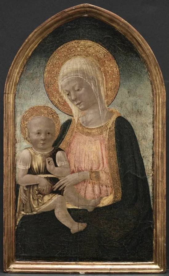 Virgin and Child, by Neri di Bicci, unspecified, 1460