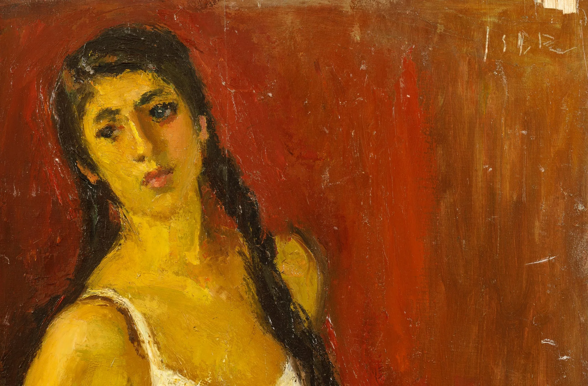 Balerină în repaus - Ilinca, by Iosif Iser, unspecified, 1932
