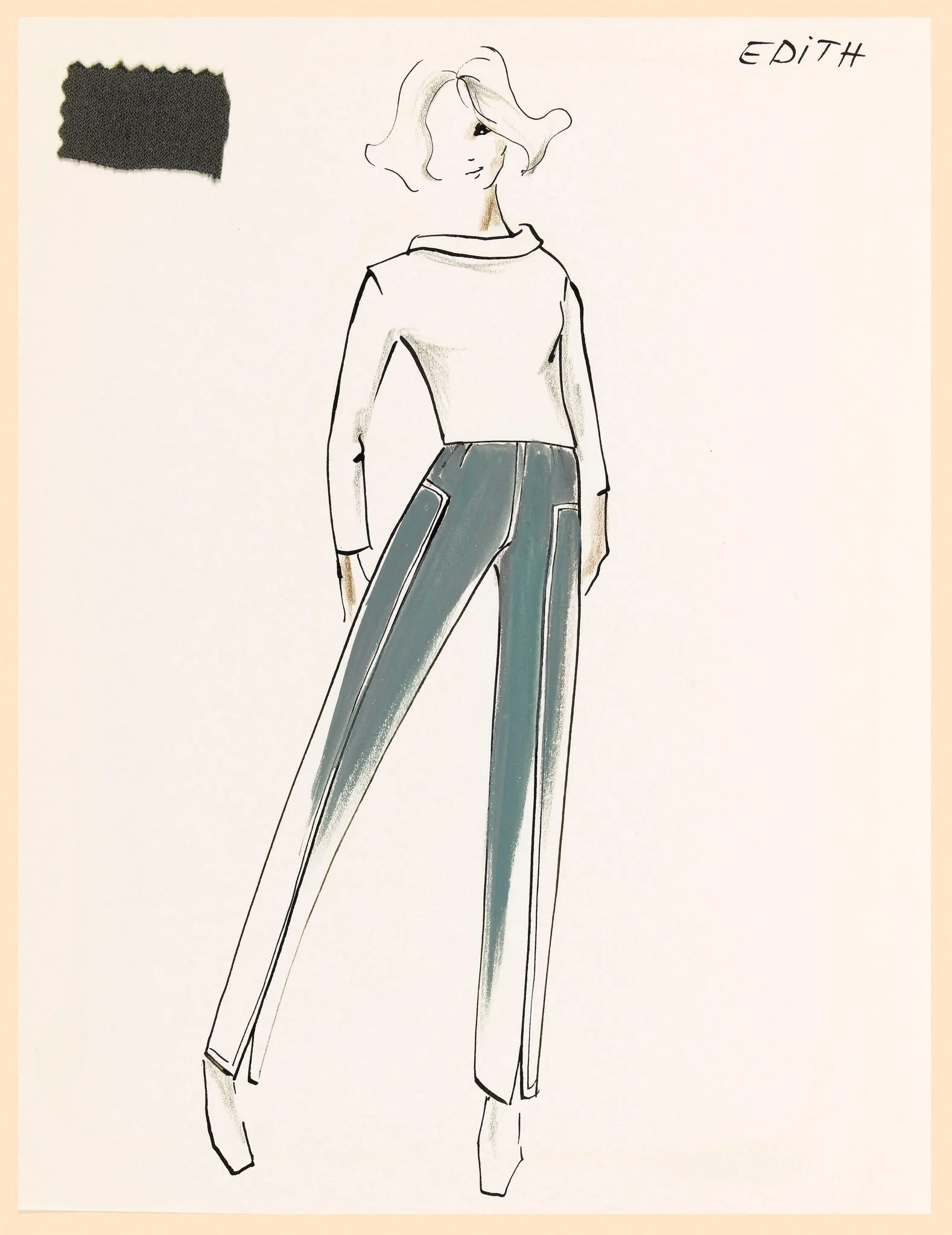 Edith, by Carven, 1965
