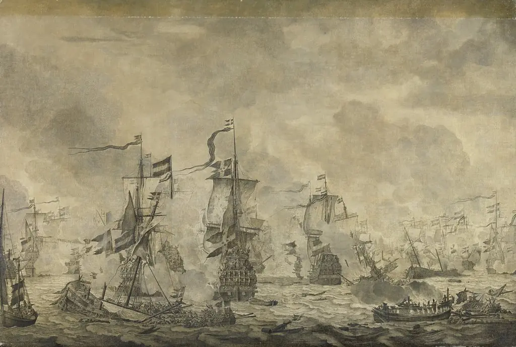 Episode from the Battle of the Sound between the Dutch and the Swedish fleets, 8 November 1658