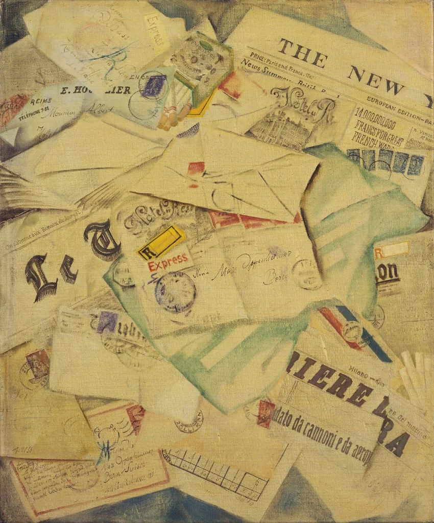 Untitled, by Max Oppenheimer, oil, 1916
