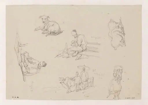 Chinese figures and animals