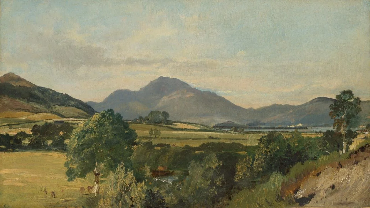 Keswick Lake, by John Constable, unspecified, 1816