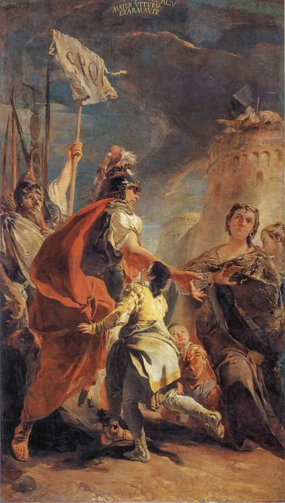 Coriolanus at the Walls of Rome