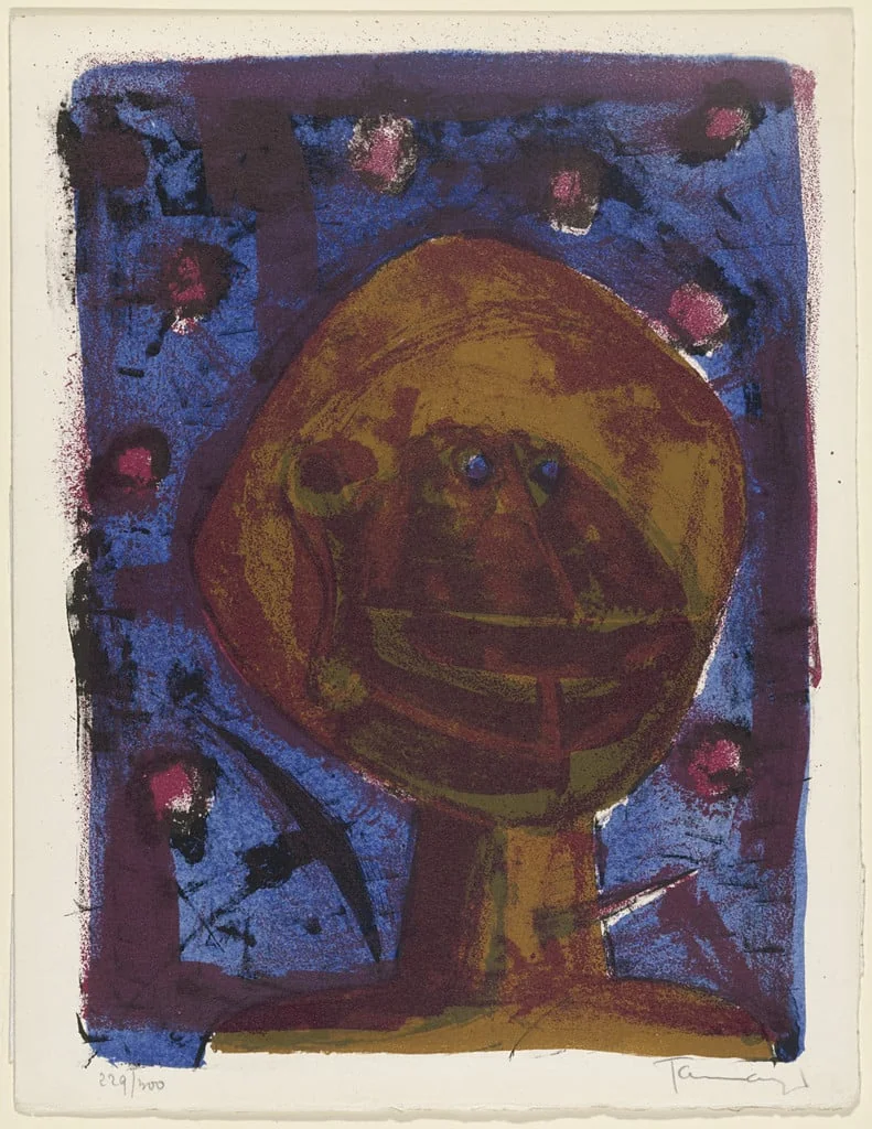 Untitled, by Rufino Tamayo, ink, 1958